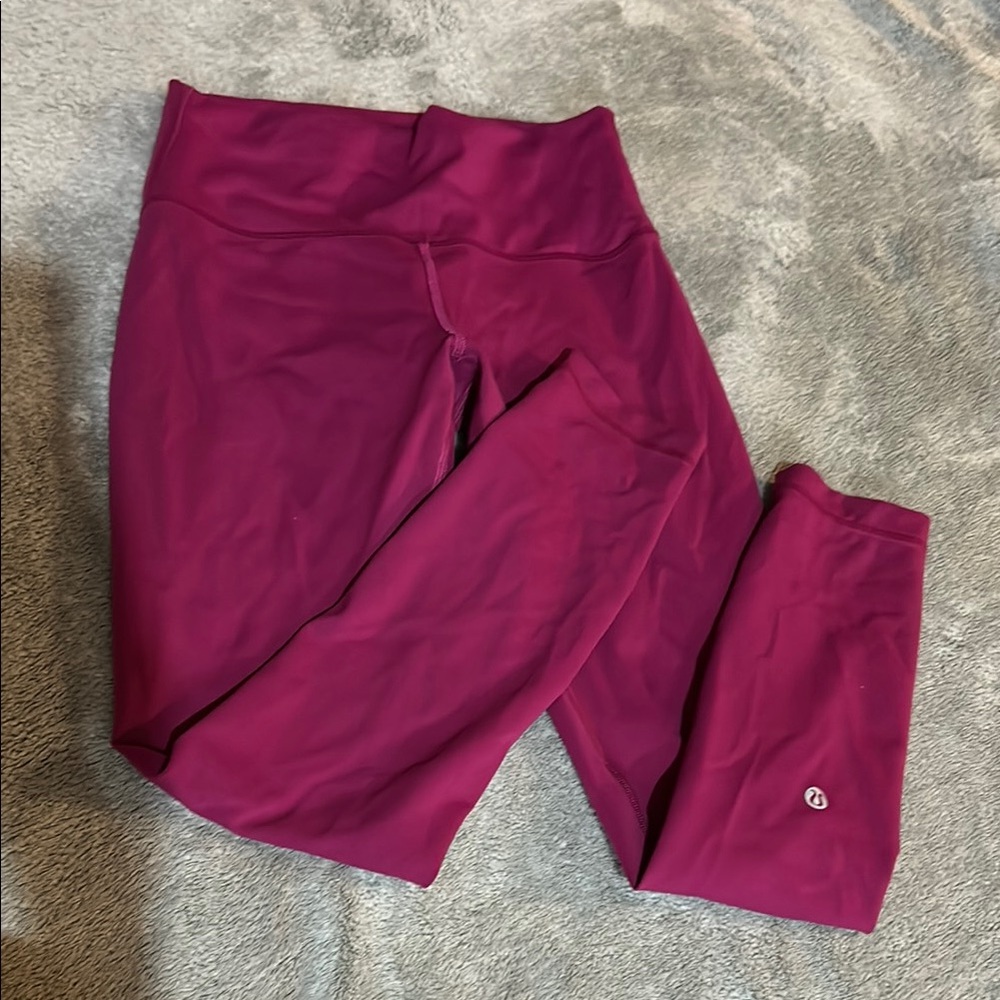 Lululemon Athletica Pink Performance Leggings